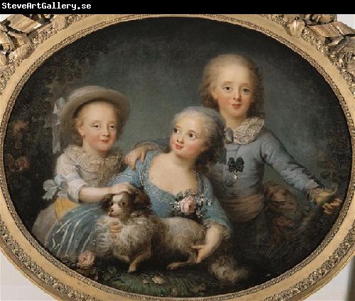 unknow artist The children of the comte d'Artois